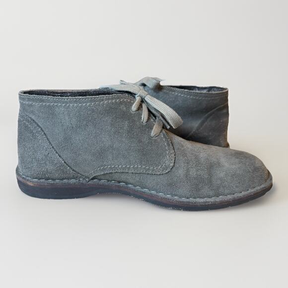 John Varvatos Star USA Men\'s Gray Suede Chukka Ankle Boots Size 8M, EUC main image 5